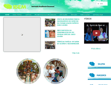 Tablet Screenshot of ibem.org.br